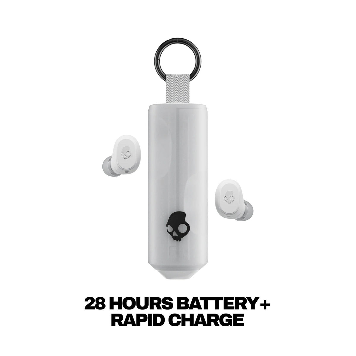 Skullcandy Dime 360 True Wireless Earbuds (Bone)
