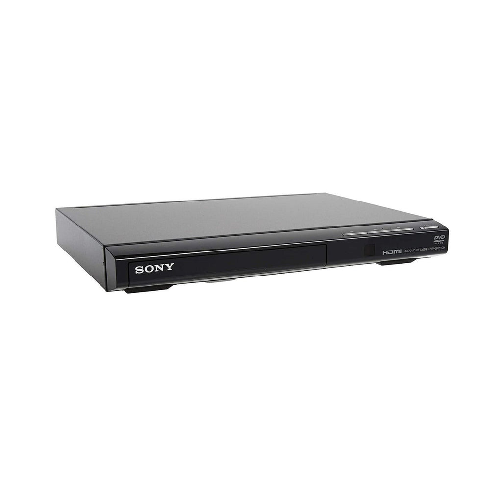 Sony DVP-SR510H 1080p Upscaling DVD Player with 8ft High-definition Vide/Audio Silver Cable