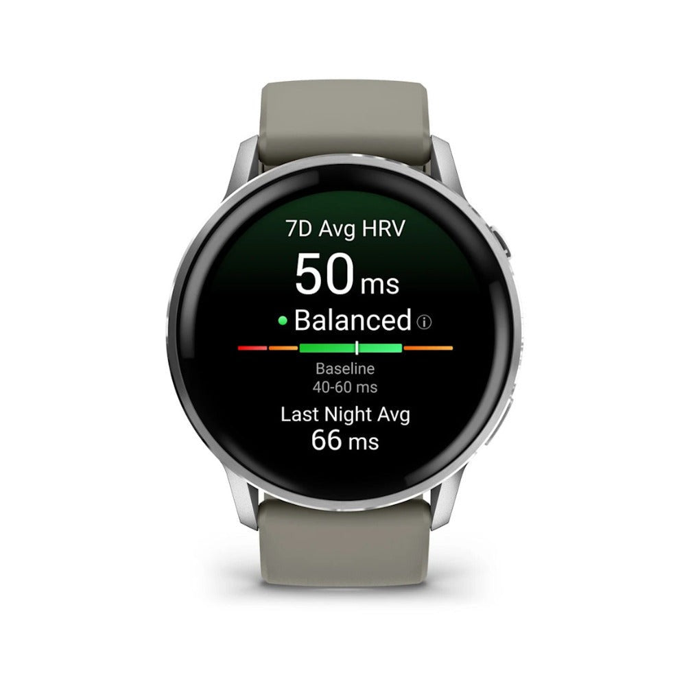 Garmin Venu 4 Smartwatch (Silver/Gray)