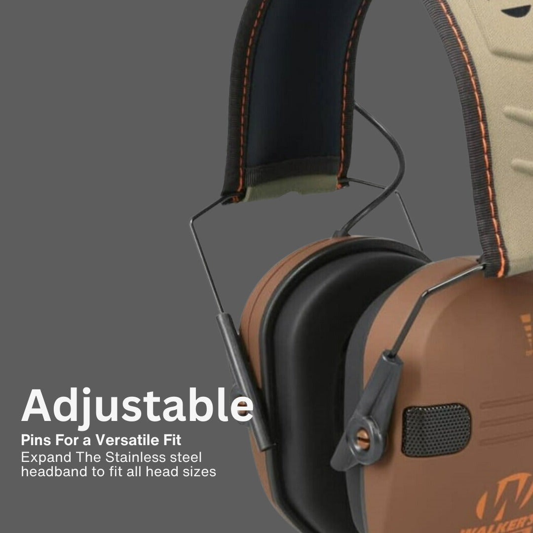 Walkers Razor Walkie Talkie Bundle with Ear Muffs and Accessories