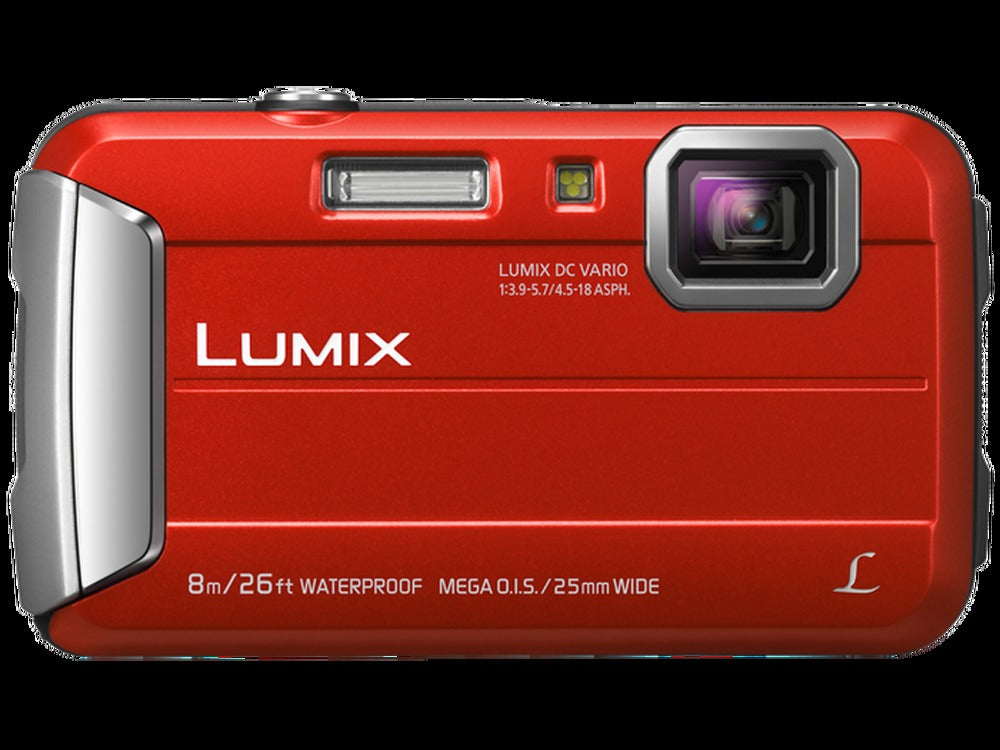 Panasonic LUMIX DMC-TS30 Digital Camera (Red)