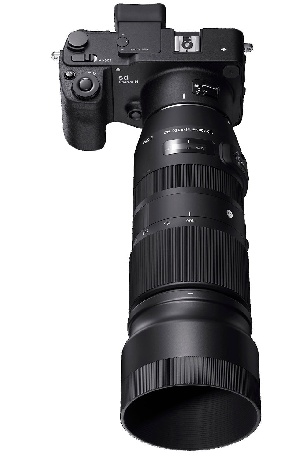 Sigma 100-400mm F5-6.3 Contemporary DG OS HSM Lens for Canon with SD Card Bundle