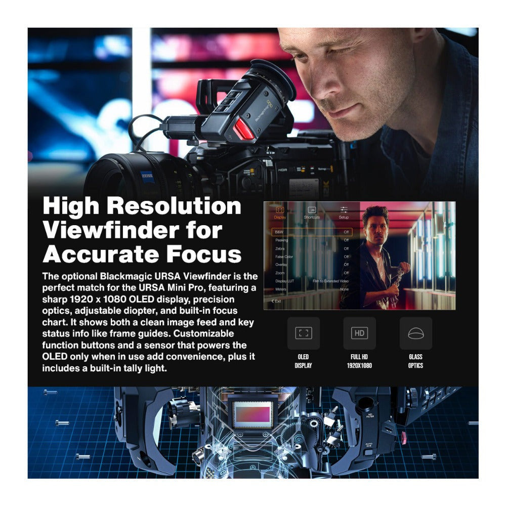 Blackmagic Design URSA Mini Pro 12K with 256GB CFast and Pro Case Bundle