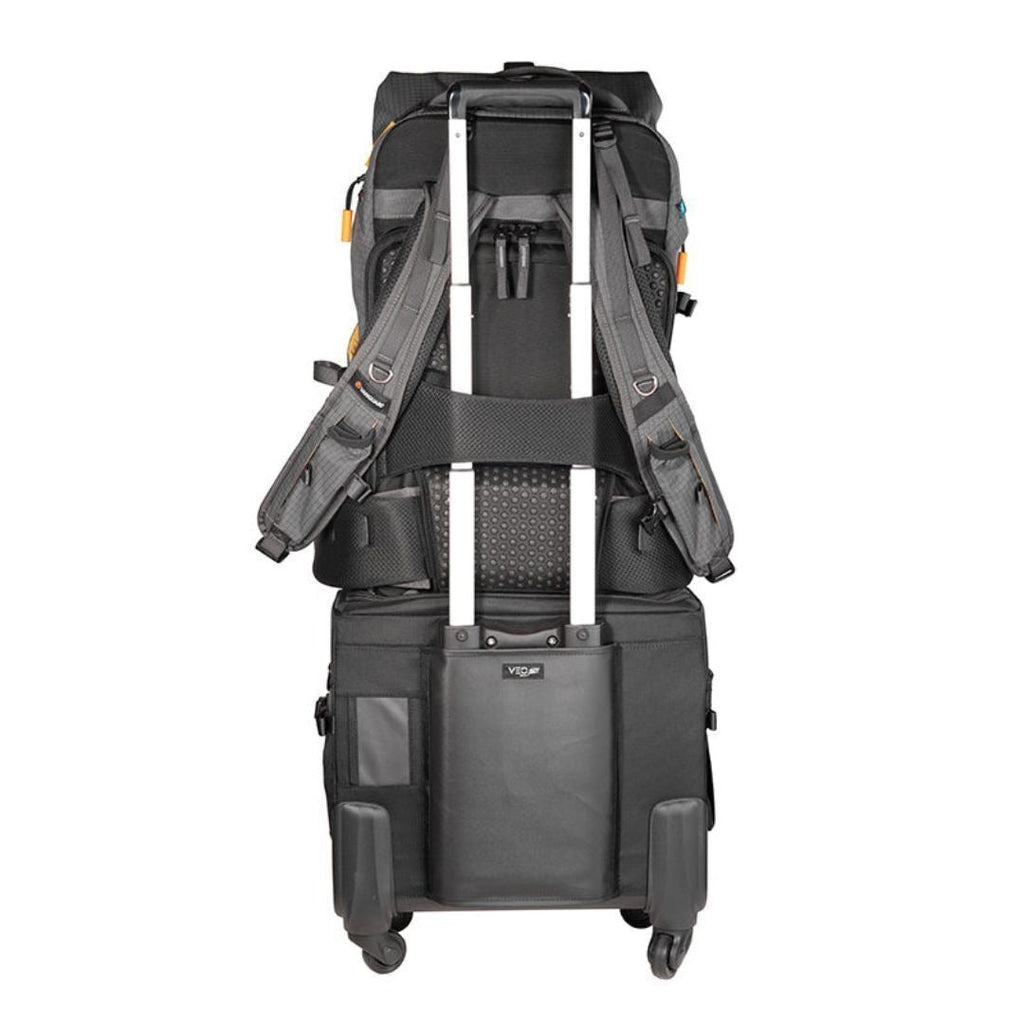 Vanguard VEO Active 53 Camera Backpack with USB Charger Connection and Ergonomic Design (Dark Gray)