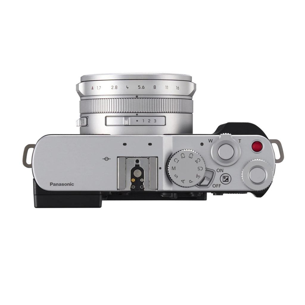 Panasonic LUMIX L10 Premium Point and Shoot Digital Camera (Silver) (Open Box)
