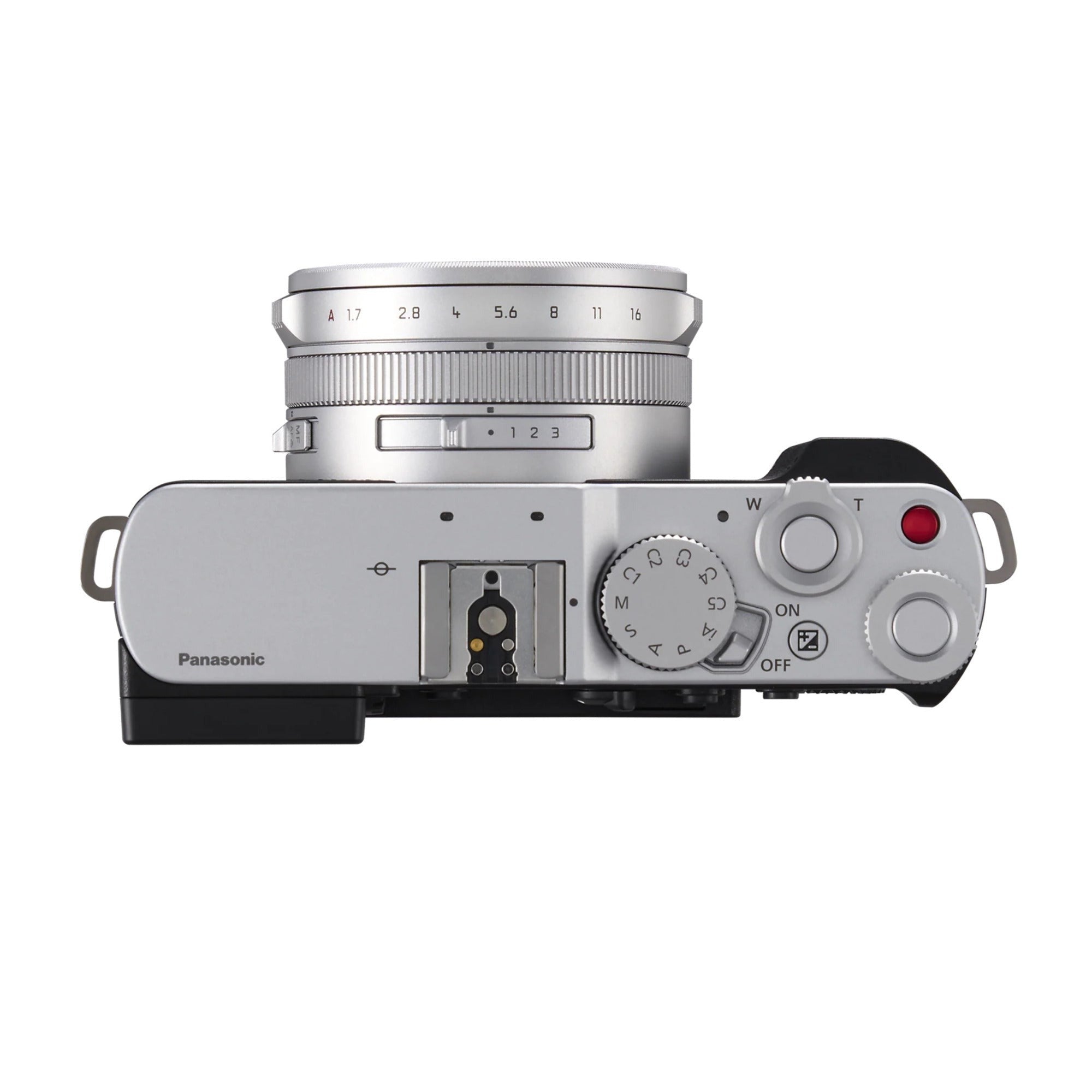 Panasonic LUMIX L10 Premium Point and Shoot Digital Camera (Silver) (Open Box)