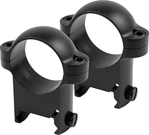 Burris Weaver-Style 1 inch Zee Rings (High, Matte Black)