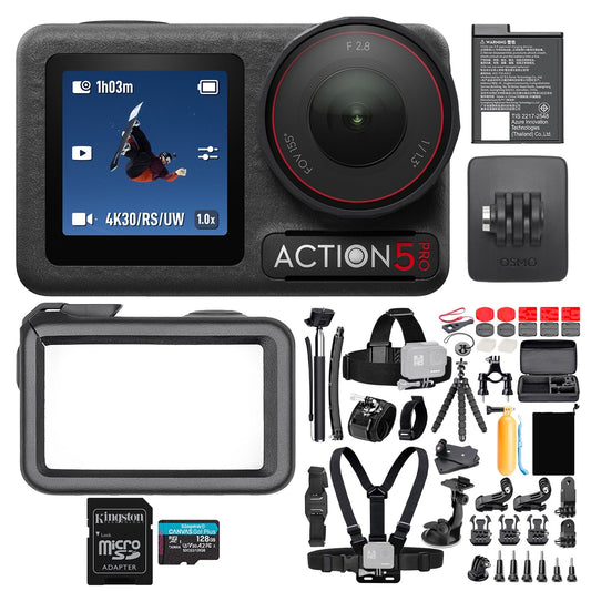 DJI Osmo Action 5 Pro Standard Combo with Refresh 1-Year Plan Bundle