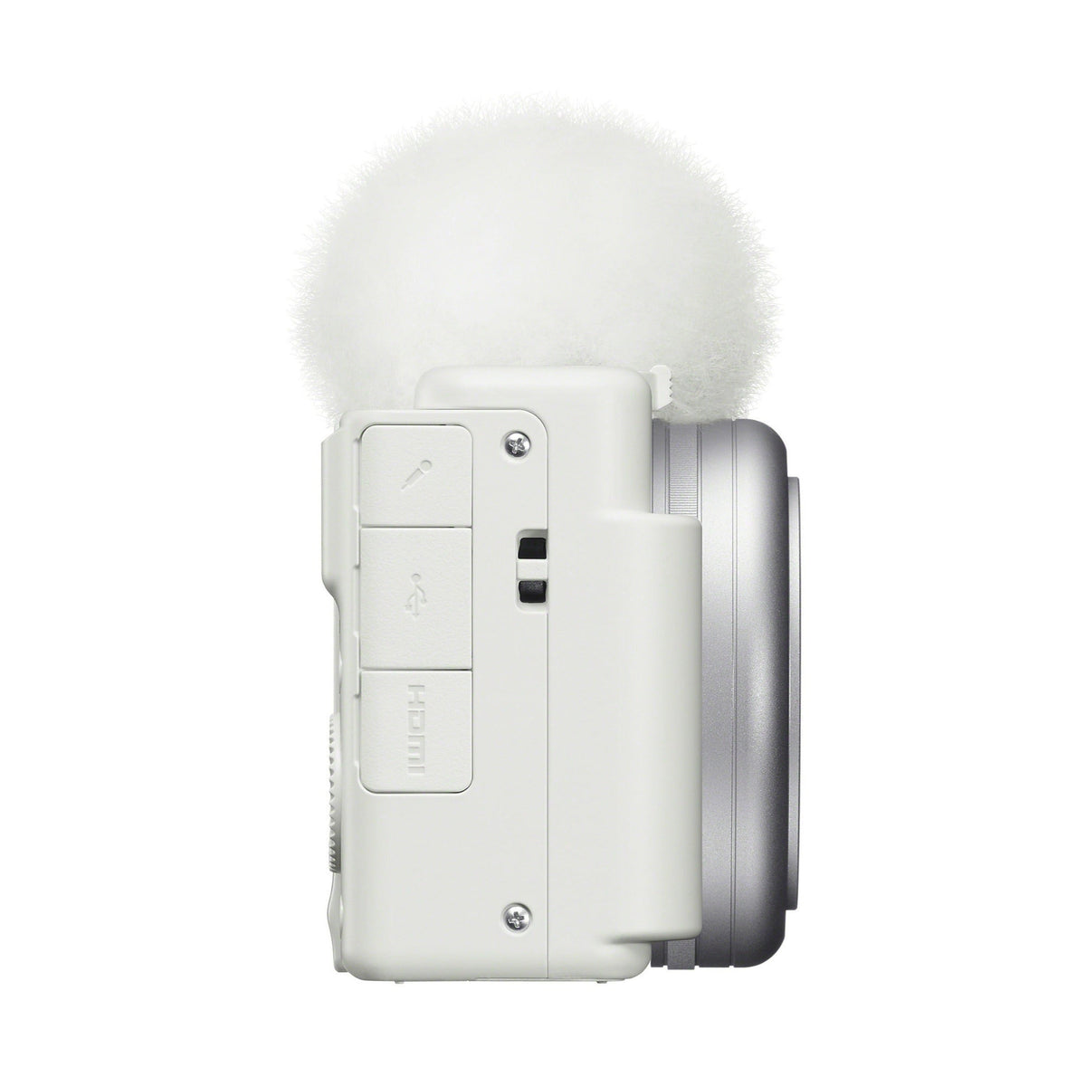 Sony ZV-1F Vlog Camera for Content Creators and Vloggers (White)
