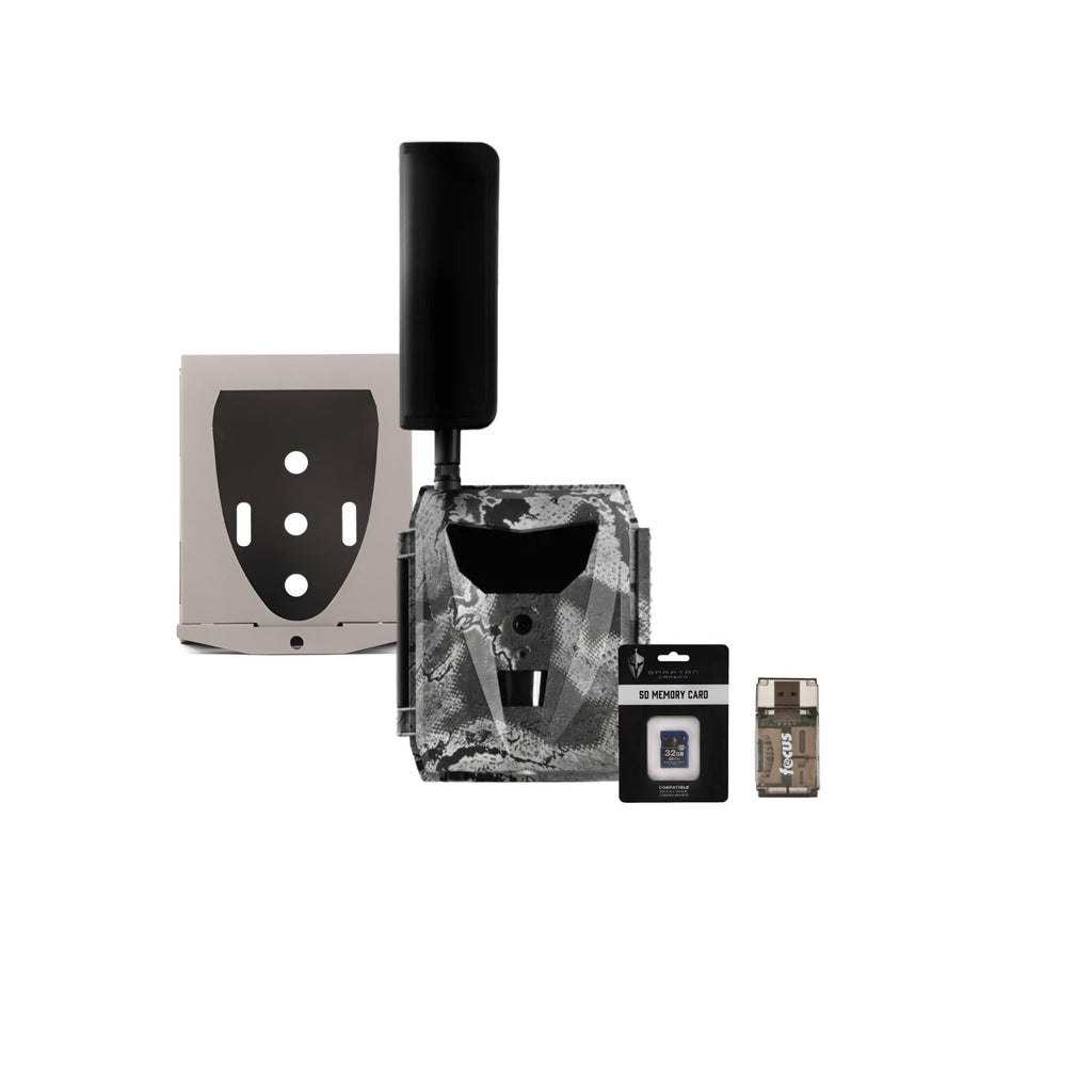 Spartan GoLive 4G/LTE 1080p Trail Camera (Verizon) Bundle with Accessories