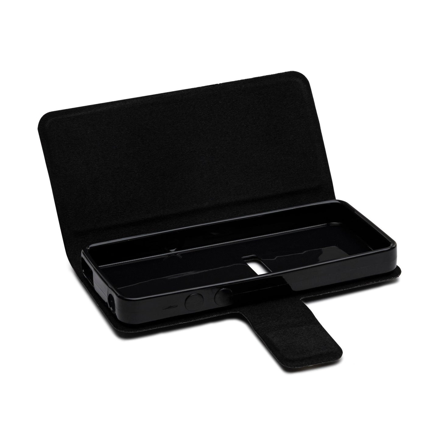 Samvix Leather Book Case for IBusiness MP3 Players (Black)