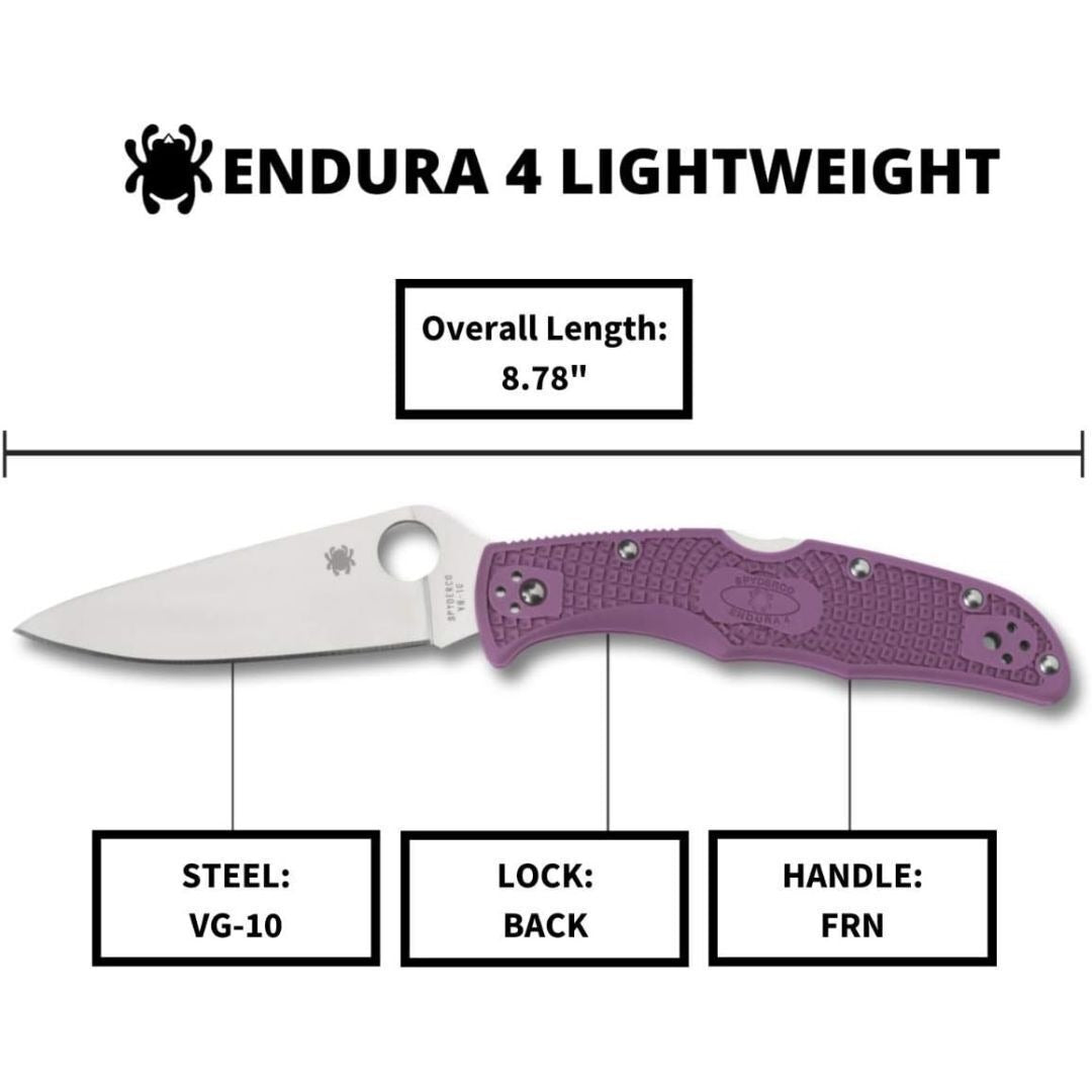 Spyderco Folding Knife Endura 4