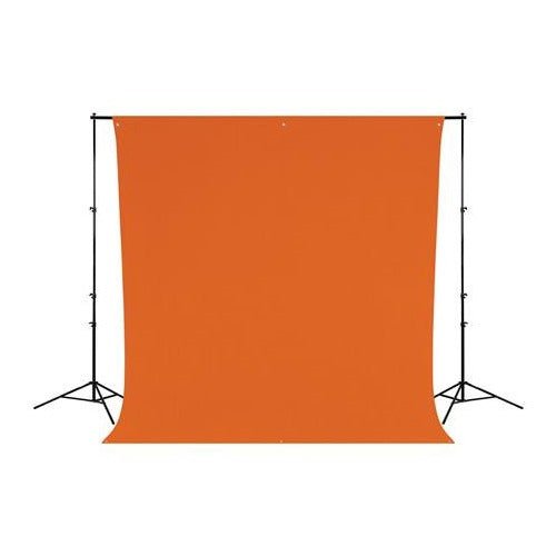 Westcott X-Drop Wrinkle-Resistant Backdrop, Perfect for Studios (Orange, 5 x 12 Feet)