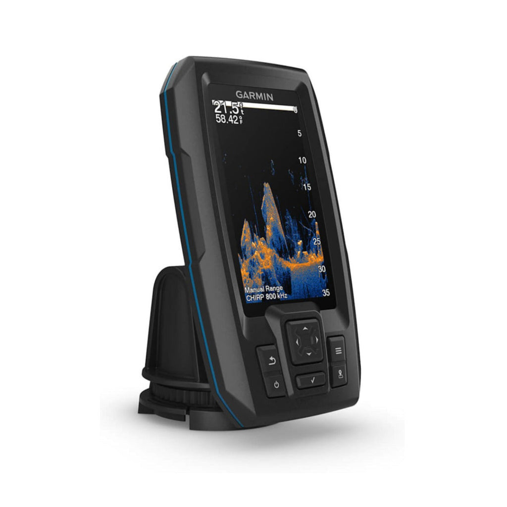 Garmin STRIKER Vivid 4cv Color Display Fishfinder Bundle with GT20-TM Transducer and Display Cover