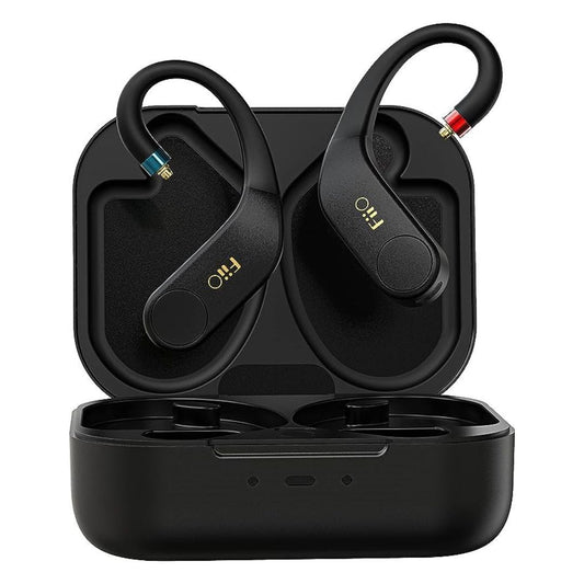 FiiO UTWS5 True Wireless Amplifier Bluetooth Earbuds Hook with Standard MMCX and 30 Hrs Battery Life