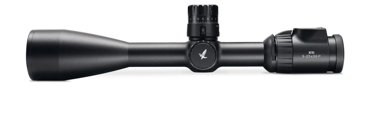 SWAROVSKI OPTIK X5i 5 to 25x56 P 1/8 MOA Riflescope with Plex-I Plus Reticle and 30mm Tube