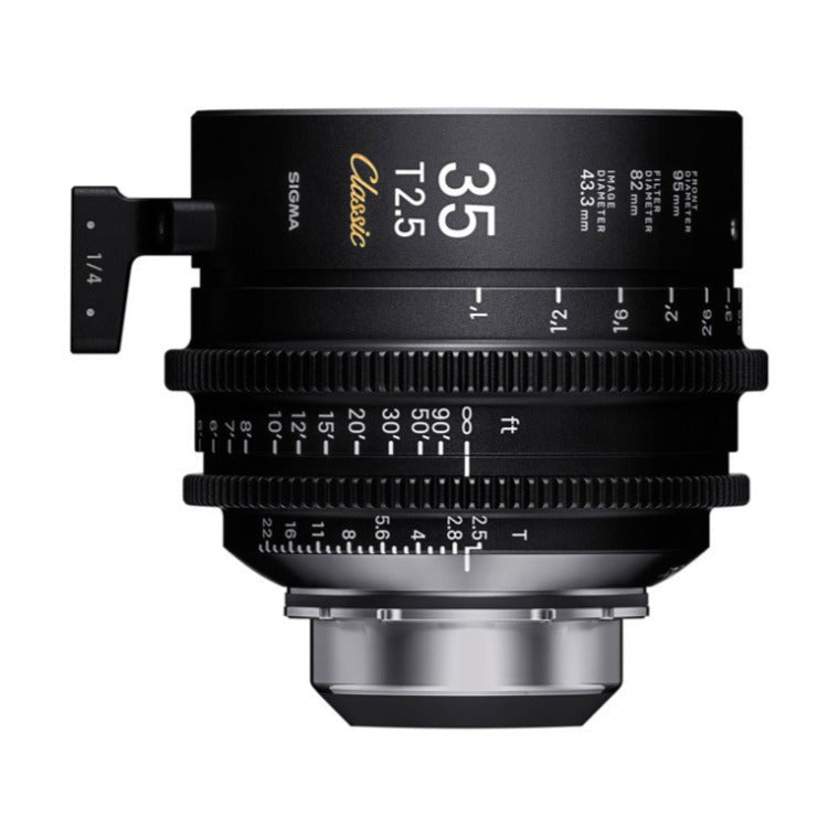 Sigma FF Classic Prime Line 10-Lens Kit (Meter Markings) with Hard Cases