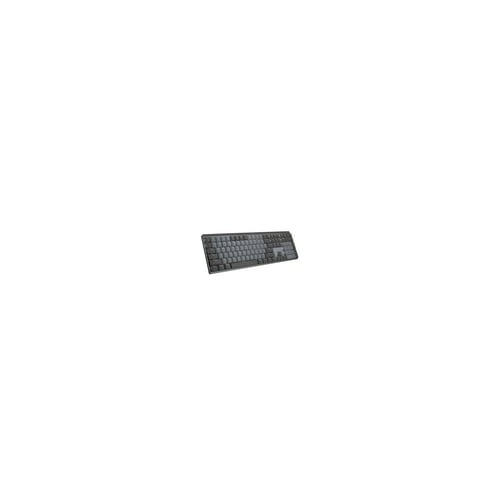 Logitech MX Mechanical Wireless Illuminated Keyboard (Clicky / Graphite) with 4-Port 3.0 USB Hub