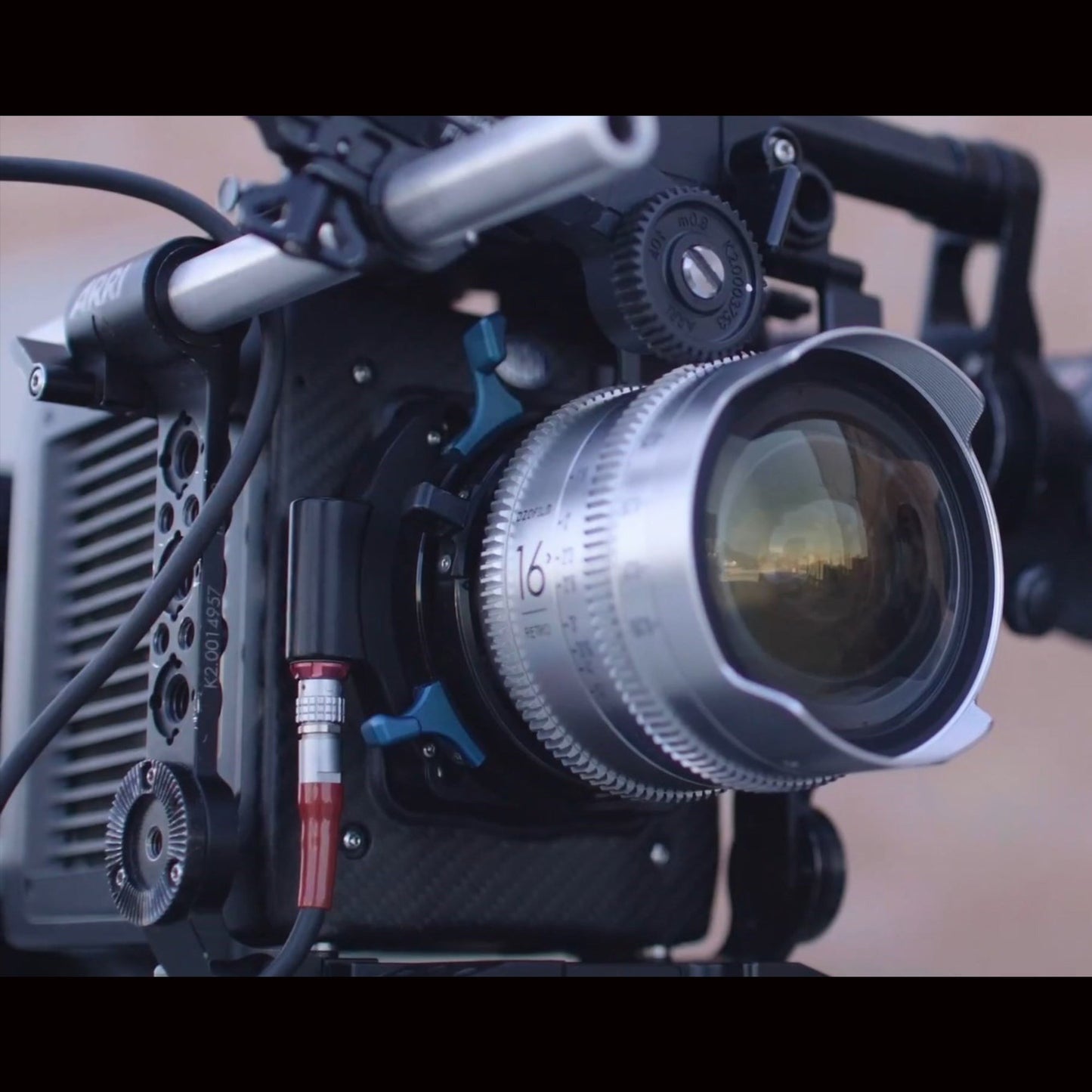 DZOFilm VESPID Retro 7-Lens Kit 16mm, 25mm, 35mm, 50mm, 75mm, 100mm, and 125 mm with Hard Case