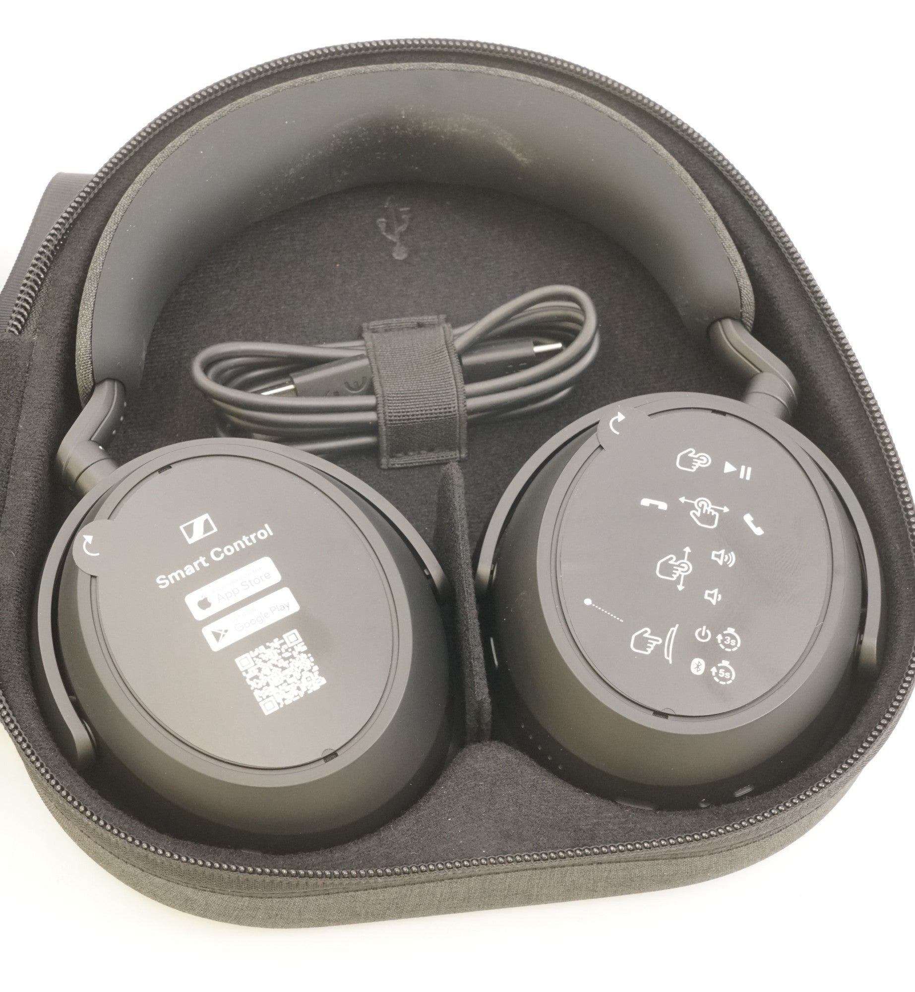 Sennheiser MOMENTUM 4 Noise-Canceling Wireless Over-Ear Headphones (Black) (Used)