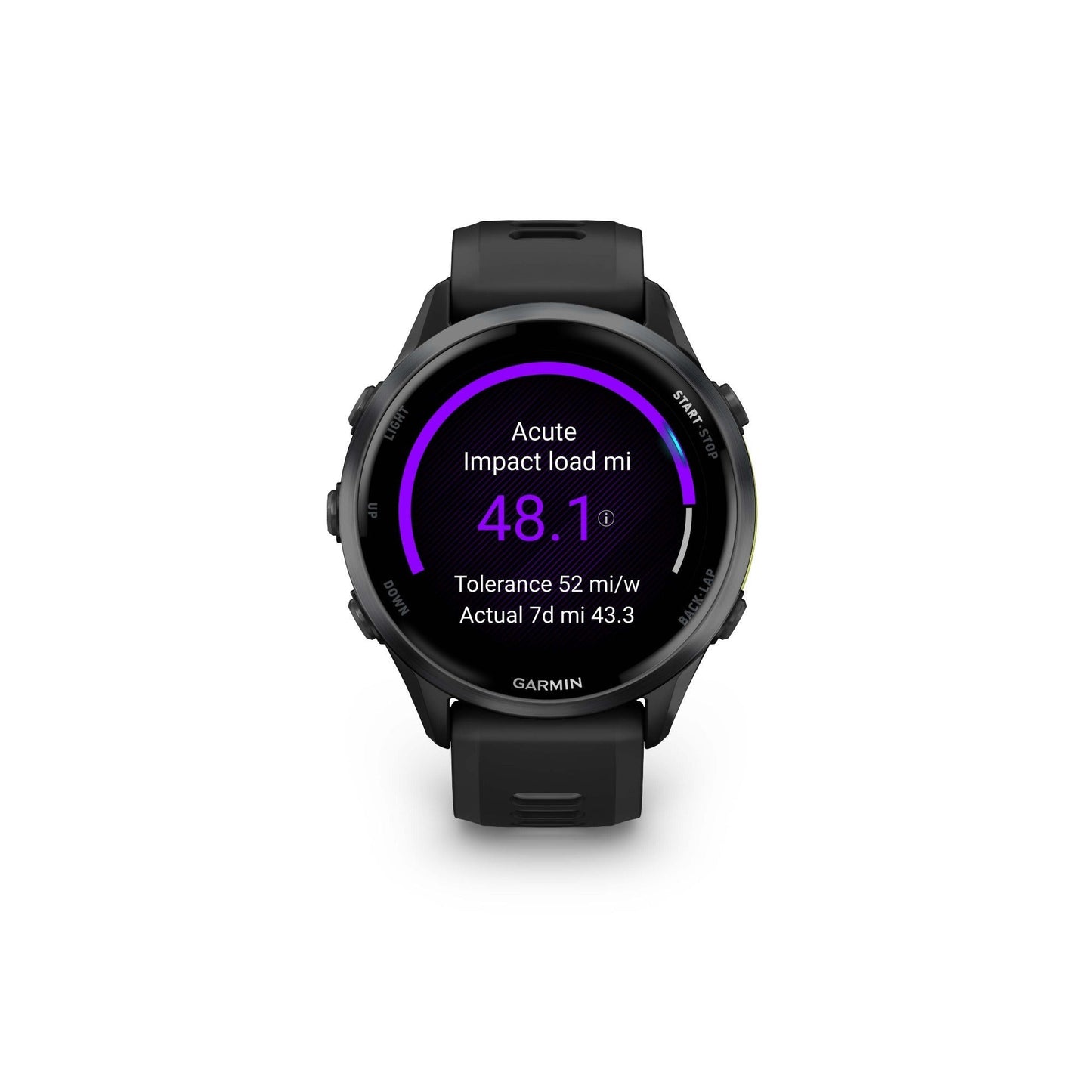Garmin Forerunner 970 Carbon Gray DLC Titanium, Black Case and Whitestone Band (Used)