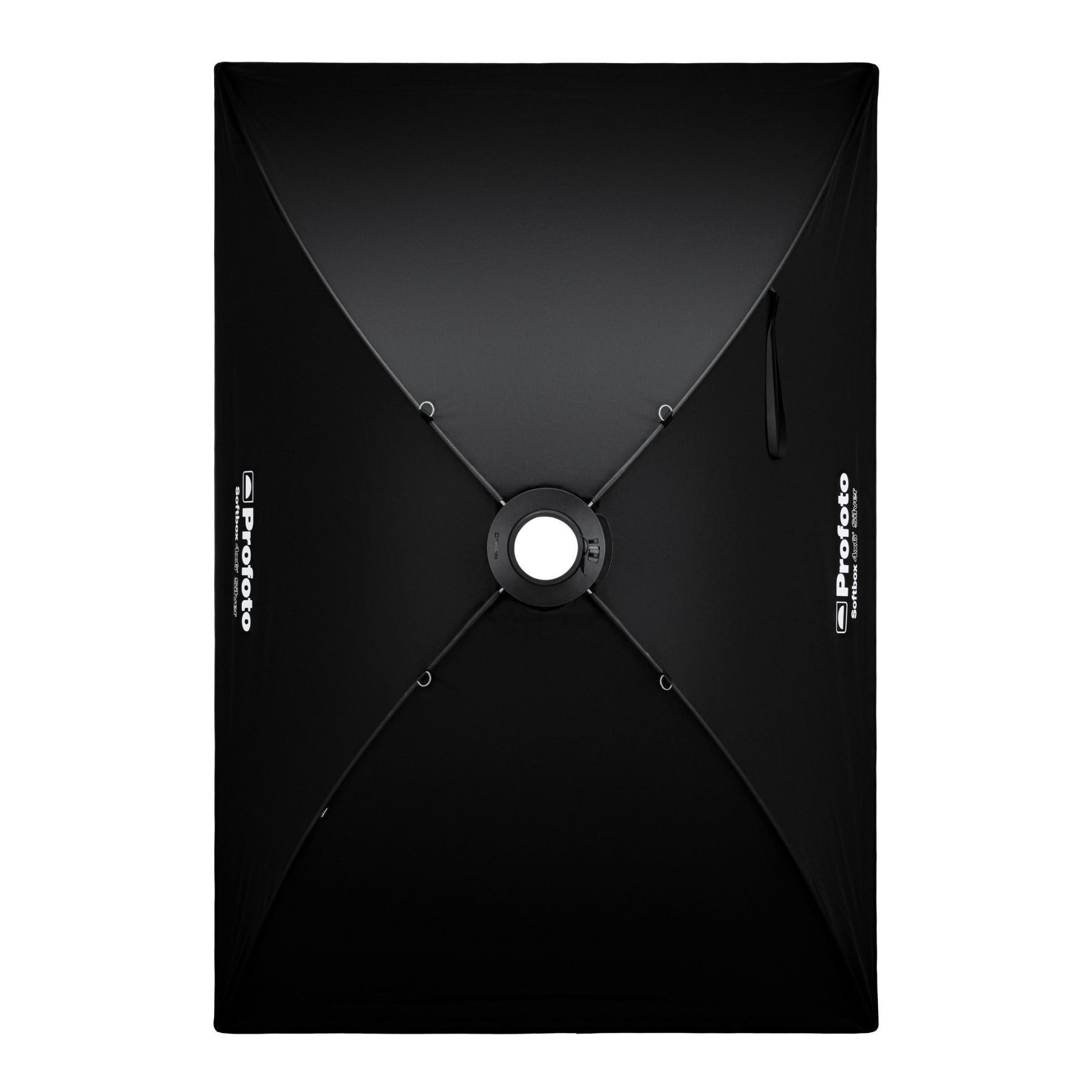 Profoto 4x6 Silver Softbox - Quick Setup, Removable Diffuser with Carry Bag