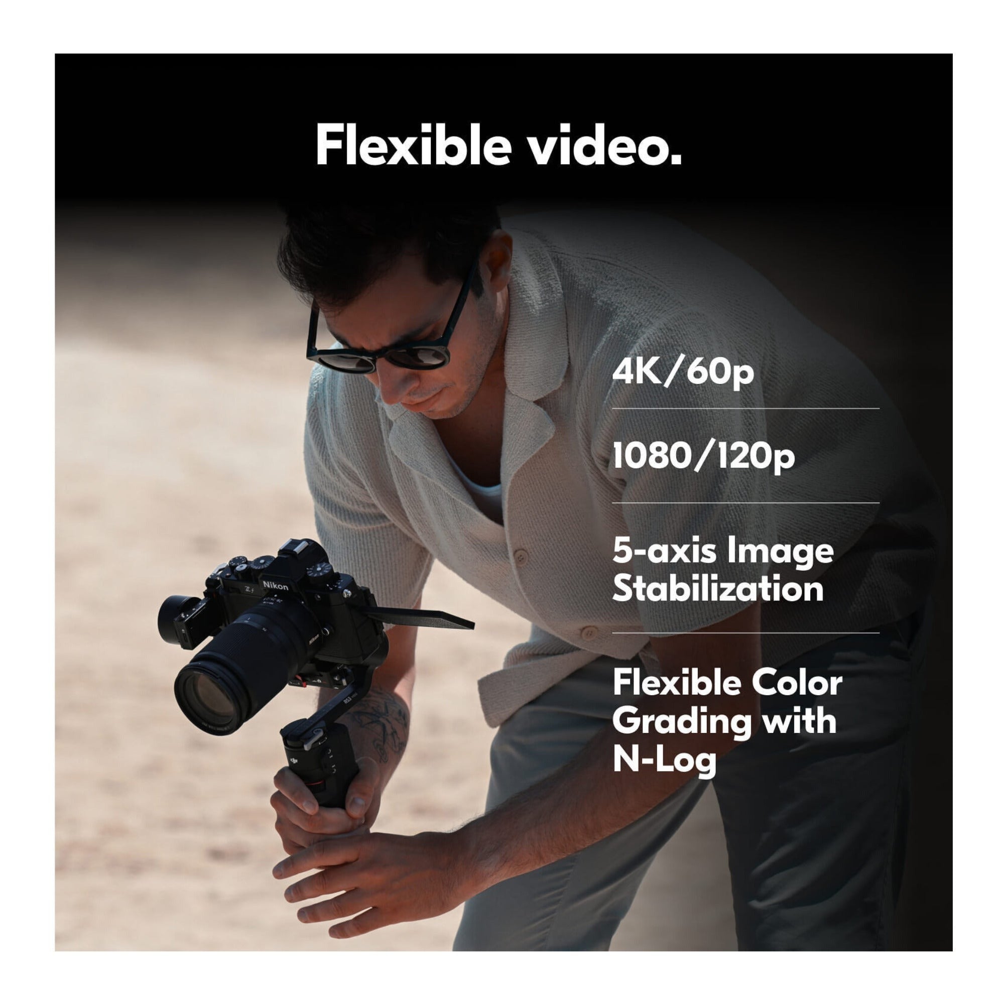 Nikon Zf Mirrorless Camera (Silver) with Accessories Bundle