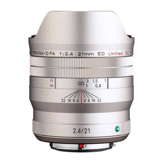 Pentax HD PENTAX-D FA 21mm f/2.4ED Limited DC WR Lens (Silver)