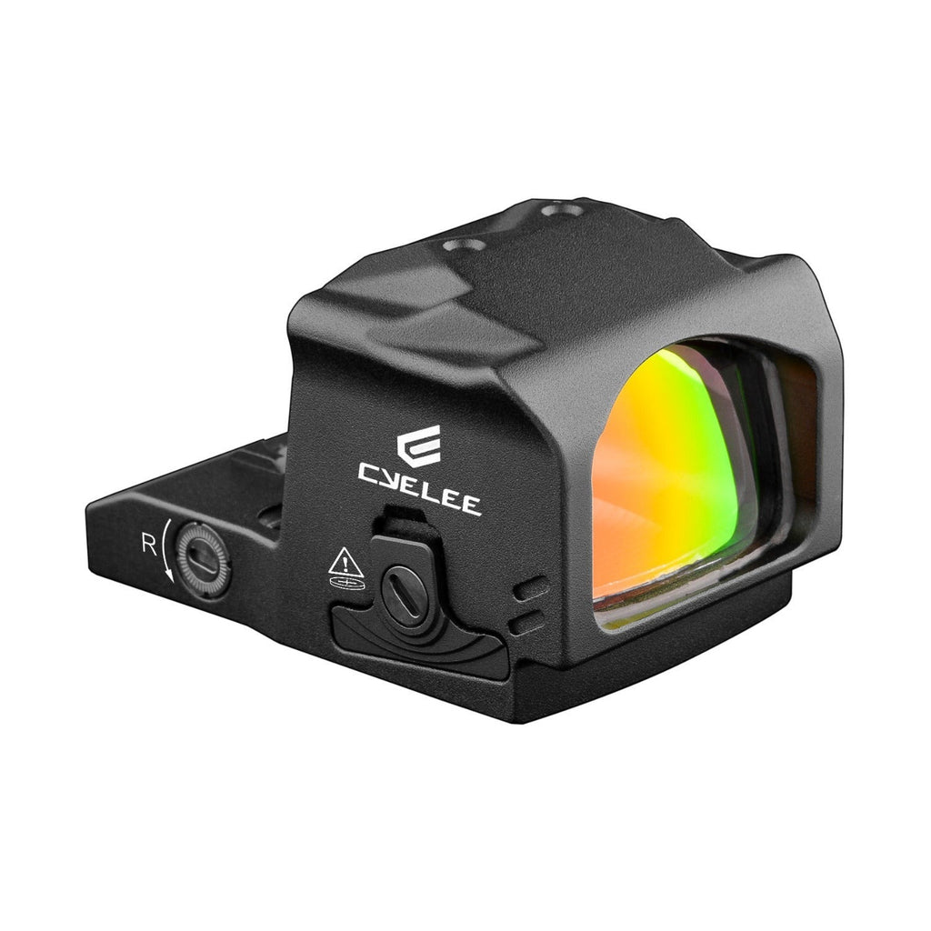 Cyelee Wolf EDG RMR IPX7-rated Fully Enclosed 3-MOA Red Dot Sight with 7075-T6 Aluminium Housing