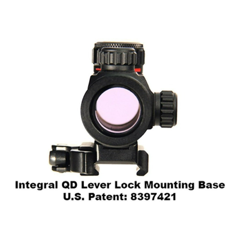 UTG ITA 2.6 Inch Red or Green CQB Micro Dot Black Sight with 30mm Diameter