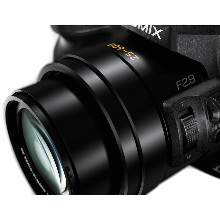 Panasonic LUMIX FZ300 Digital Camera, 4K, 24x f/2.8 Zoom (Black) (Certified Refurbished)