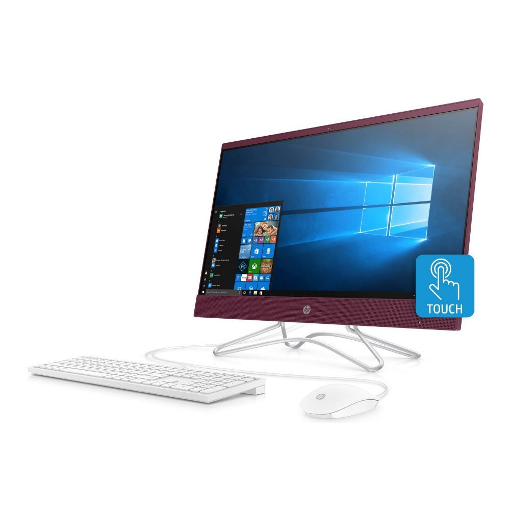 HP 24F 23.8" FHD Touch All-in-One PC, Intel Pentium J5005, 8GB RAM, 1TB HDD (Certified Refurbished)