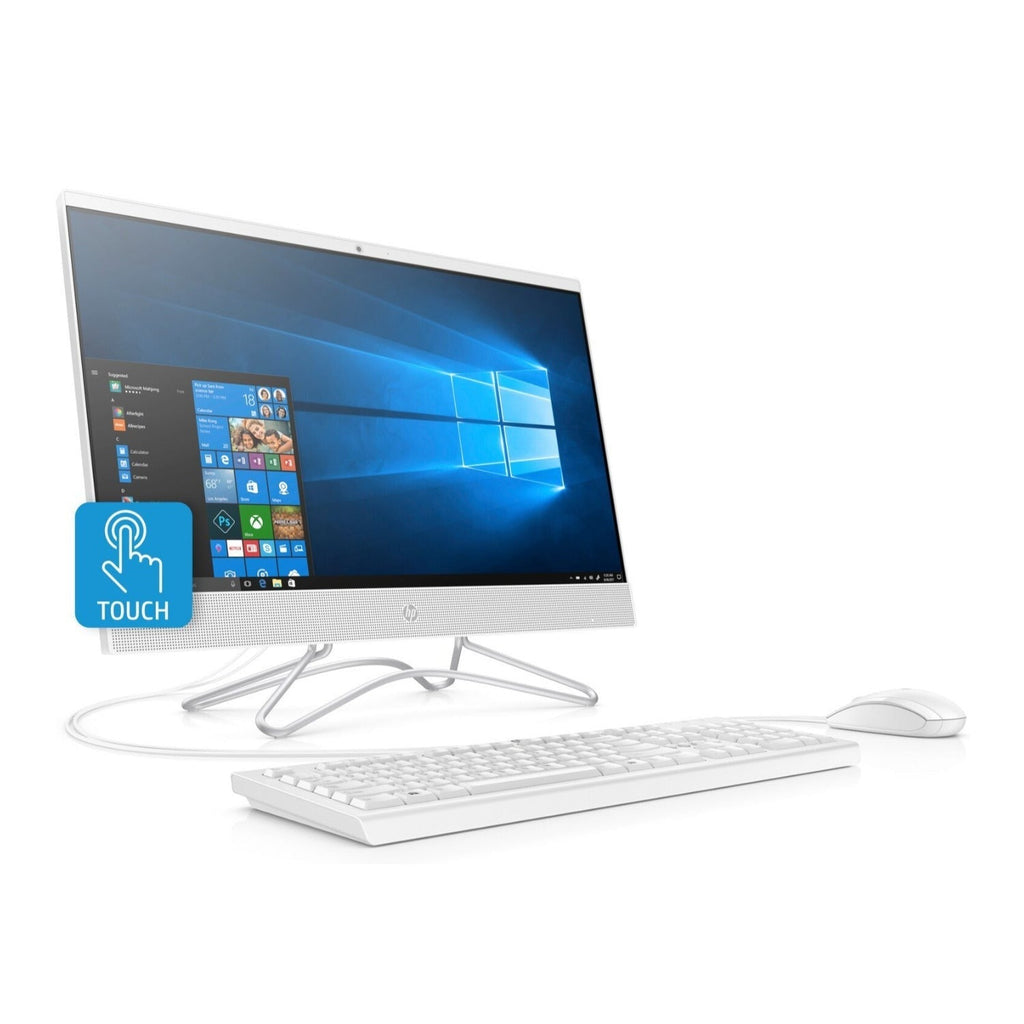 HP 24-F1040 23.8" FHD Touch All-in-One PC, AMD Ryzen 3 3200U, 8GB RAM, 1TB HDD + 128GB SSD (Certified Refurbished)