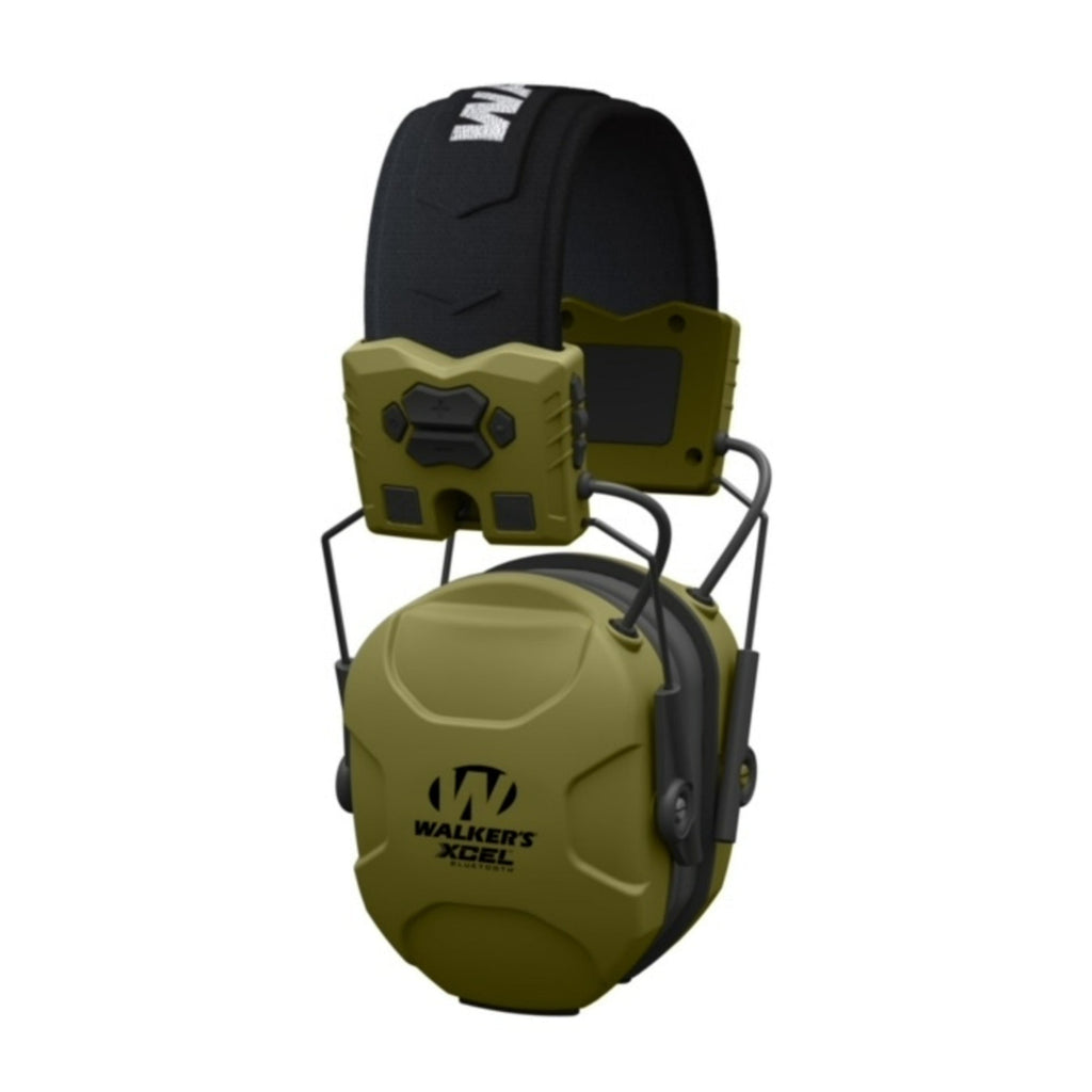 Walkers XCEL 500BT Digital Bluetooth Electronic Muff with Speech Clarity Green
