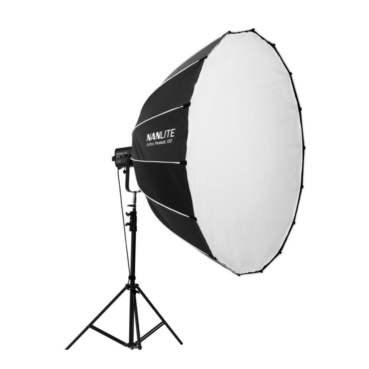 Nanlite Forza 500B II with 59-Inch Parabolic 150 Softbox and Bowens Mount