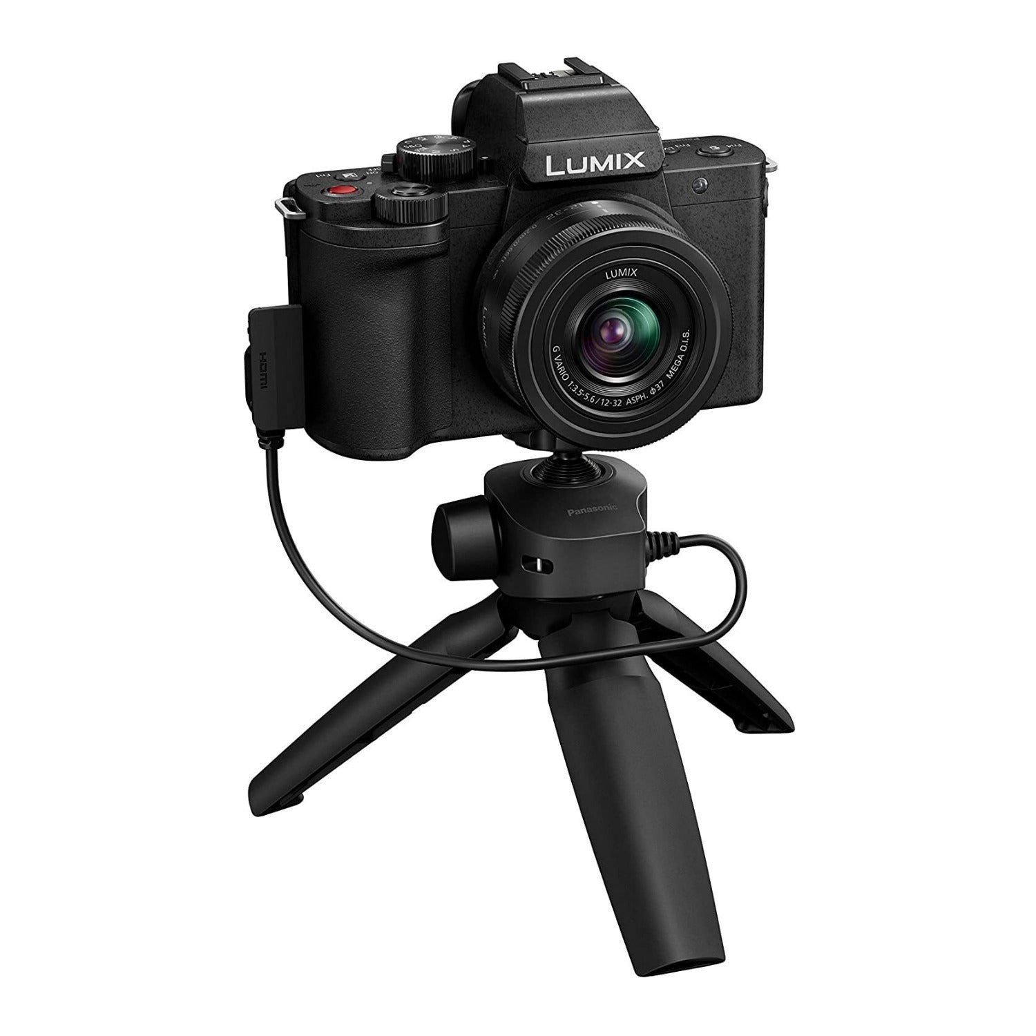 Panasonic LUMIX G100 Mirrorless Camera with 12-32mm Lens (Certified Refurbished)
