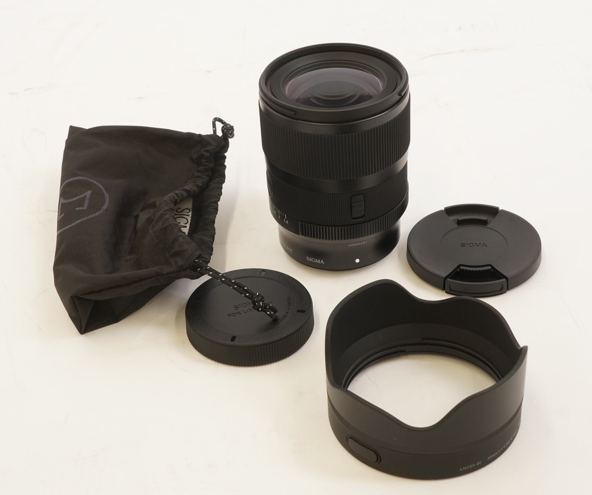 Sigma 35mm F1.4 DG II Art Full Frame Wide Angle Prime Lens (L Mount) (Used)