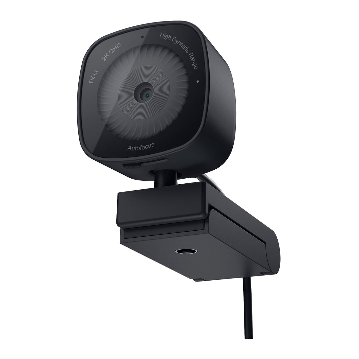 Dell WB3023 2K QHD/FHD/HD Webcam with Sony Sensor and f2.0 Aperture (Black)