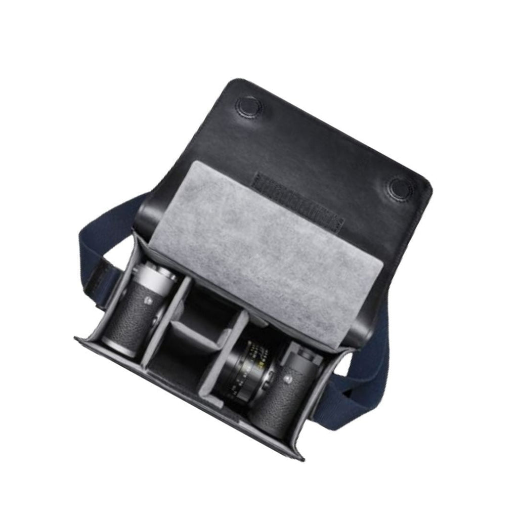 Leica Bag M - System, Black Leather