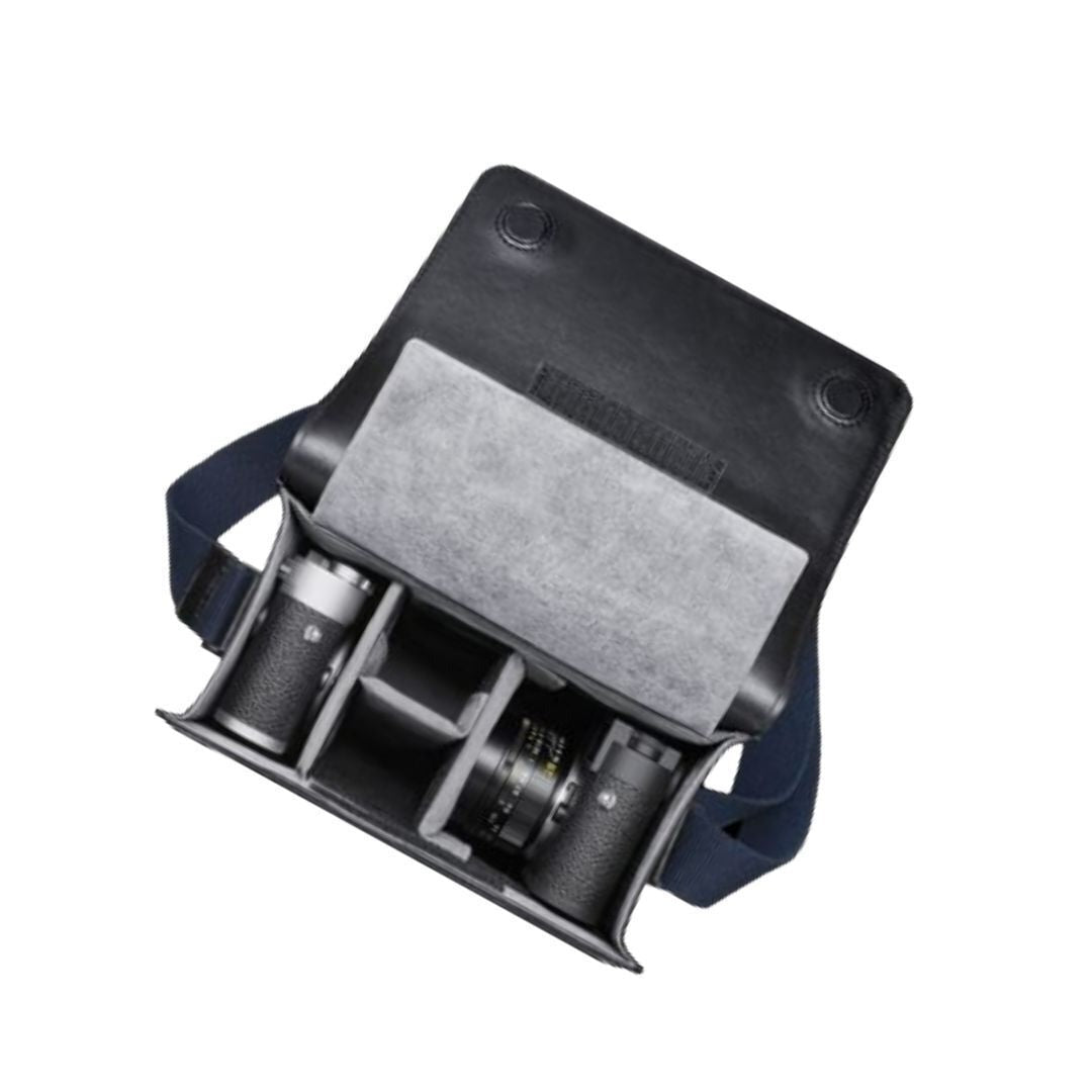 Leica Bag M - System, Black Leather