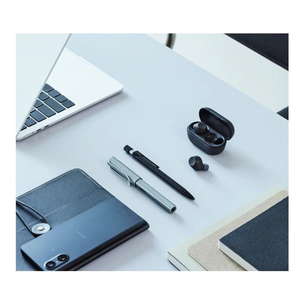 Sony Truly Wireless Noise-Canceling Earbuds (Black) Bundle with Case