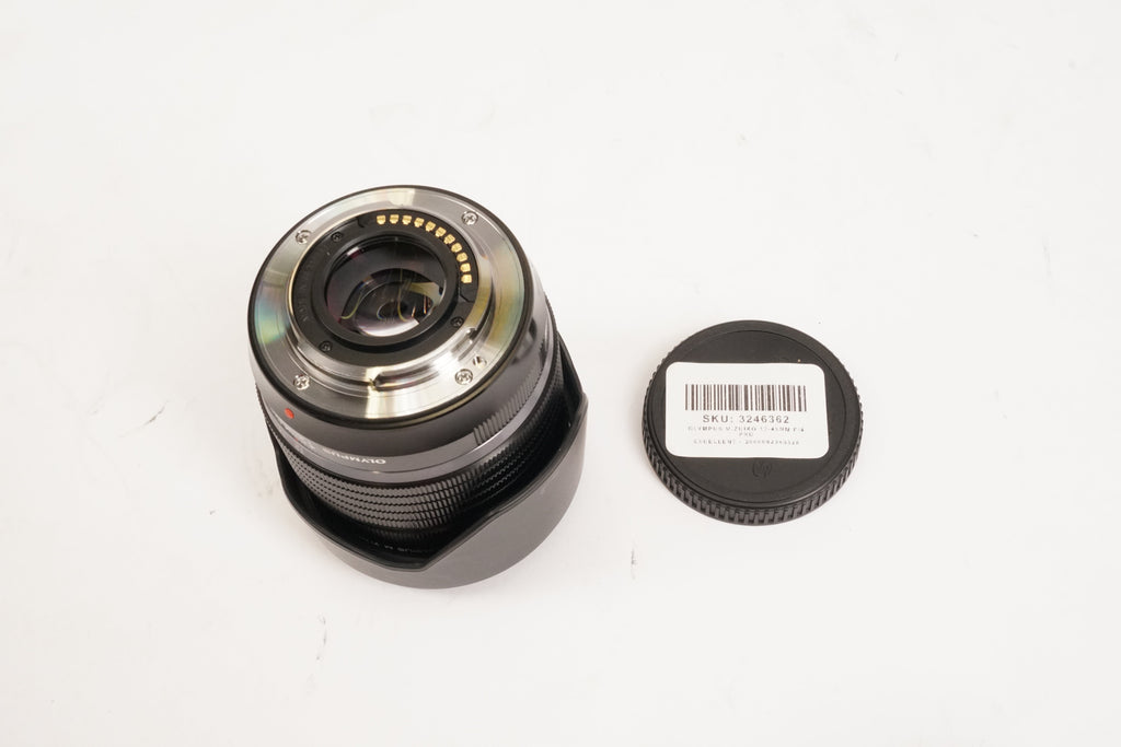 OM System M.Zuiko Digital ED 12-45mm F4.0 PRO Compact Weather-Sealed Zoom Lens (Used)
