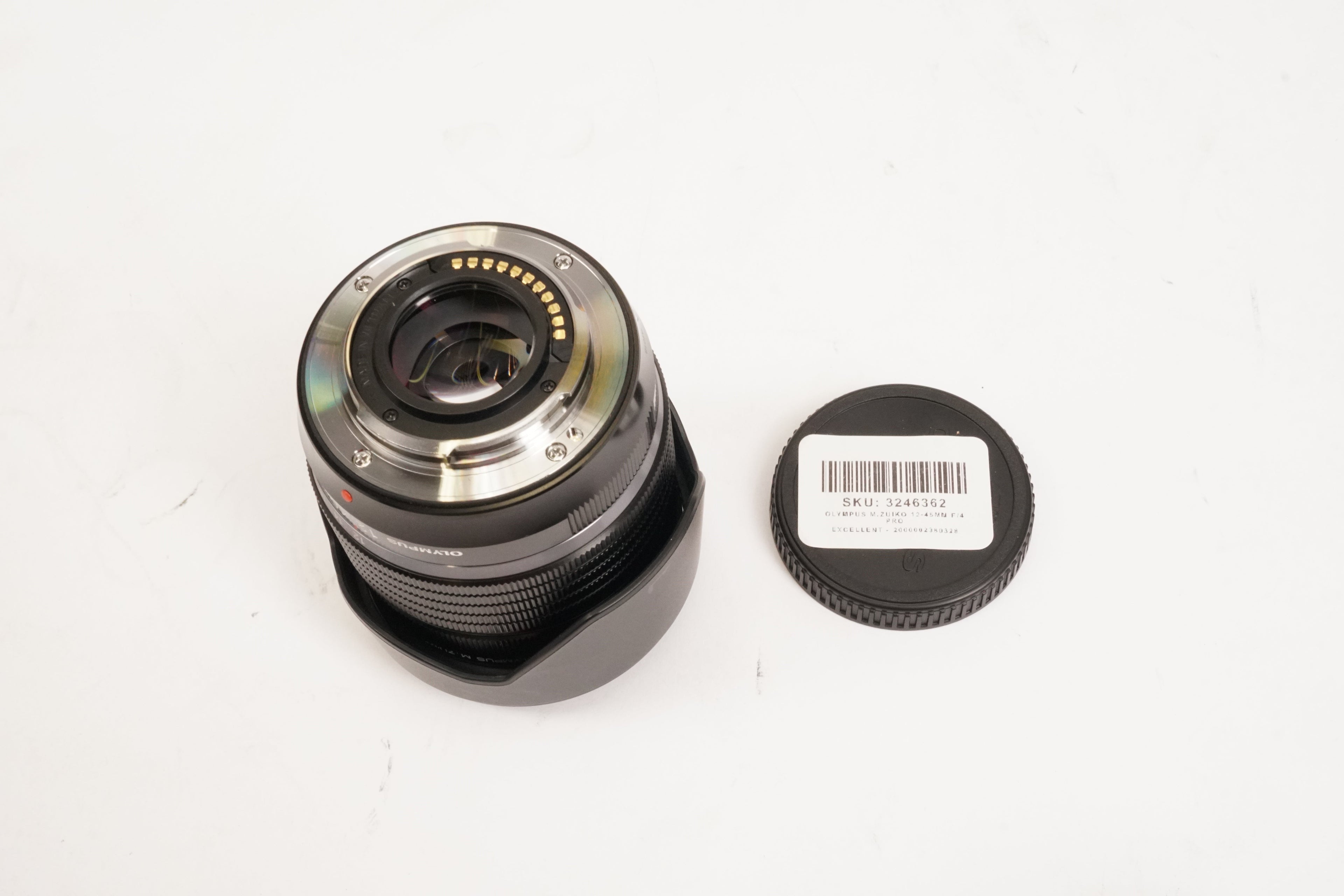 OM System M.Zuiko Digital ED 12-45mm F4.0 PRO Compact Weather-Sealed Zoom Lens (Used)