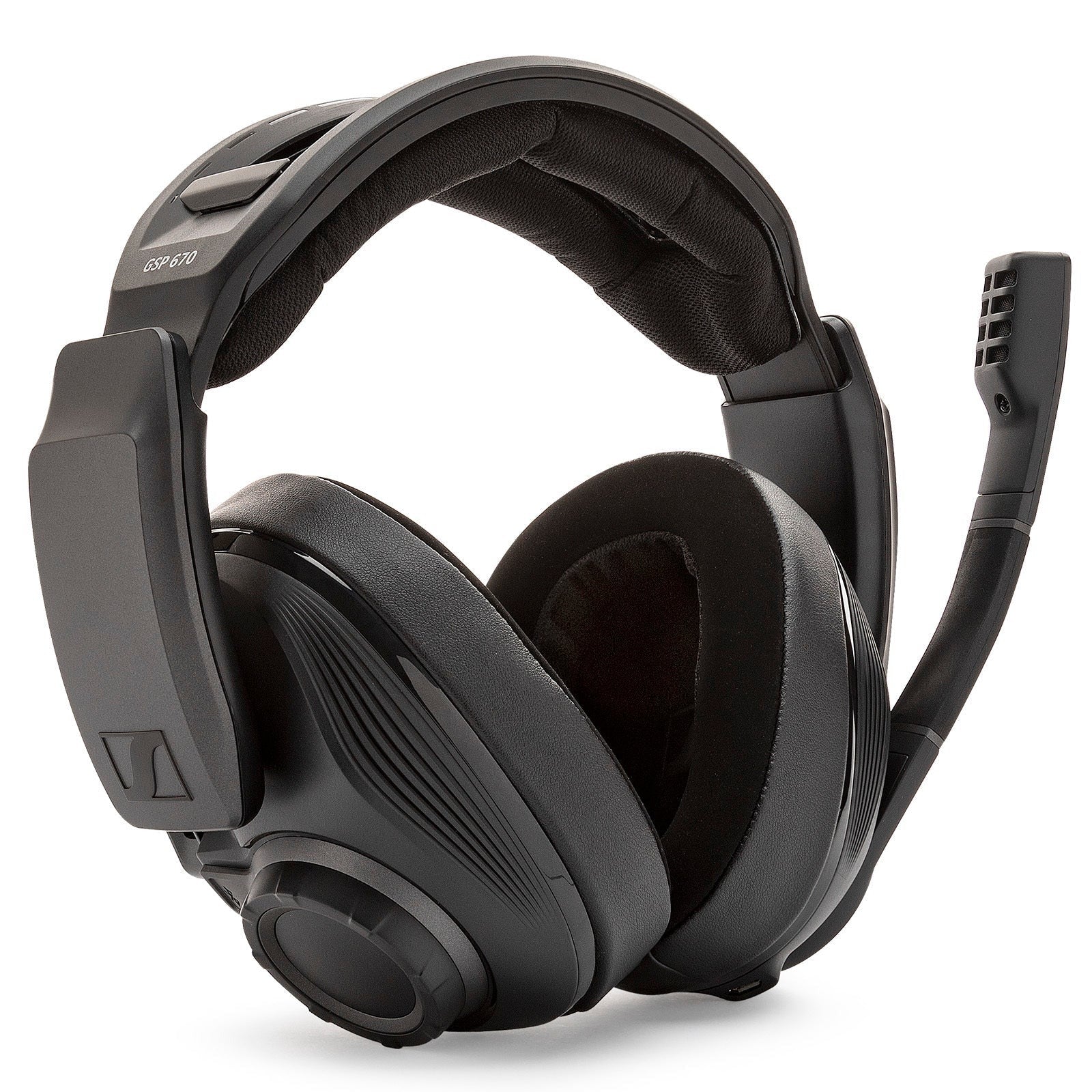 Sennheiser GSP 670 Wireless Bluetooth Gaming Headset, Black (Certified Refurbished)