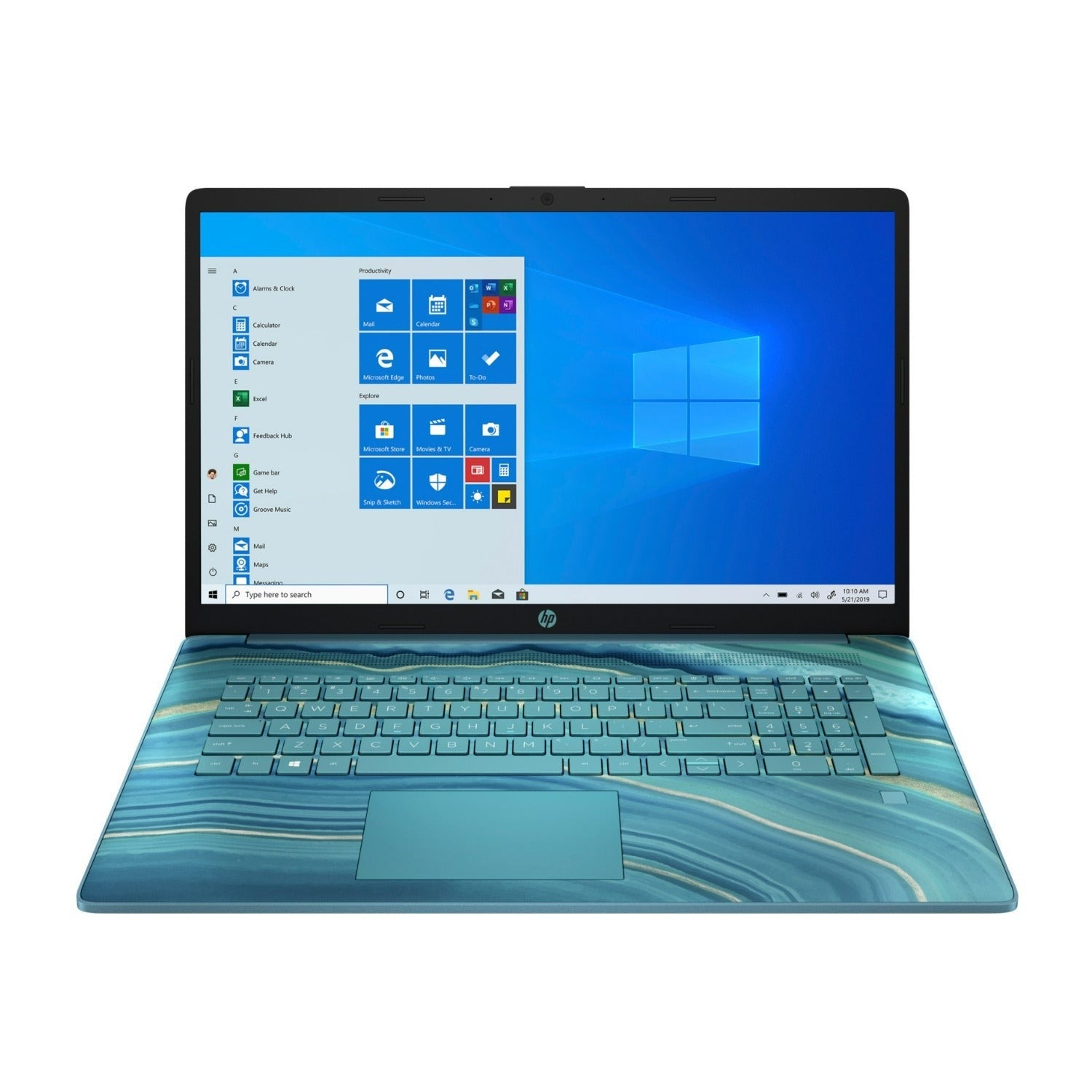HP 17-cp 17.3" Touchscreen Laptop, AMD Ryzen 3, 8GB RAM, 512GB SSD (Certified Refurbished)