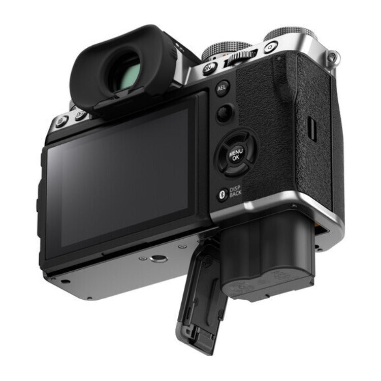 FUJIFILM X-T5 Mirrorless Camera with XF 16-80mm Lens - 40MP, 6.2K Video (Silver)