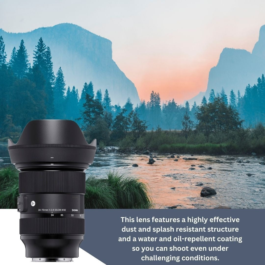 Sigma 24-70mm f/2.8 DG DN Lens for Sony E-Mount with Memory Bundle