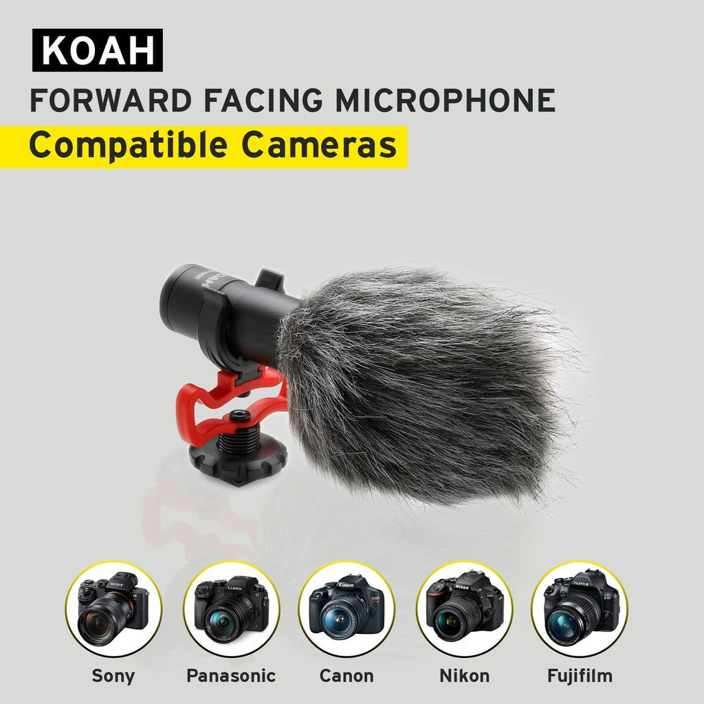 Koah Simah Condenser Microphone for Digital Cameras