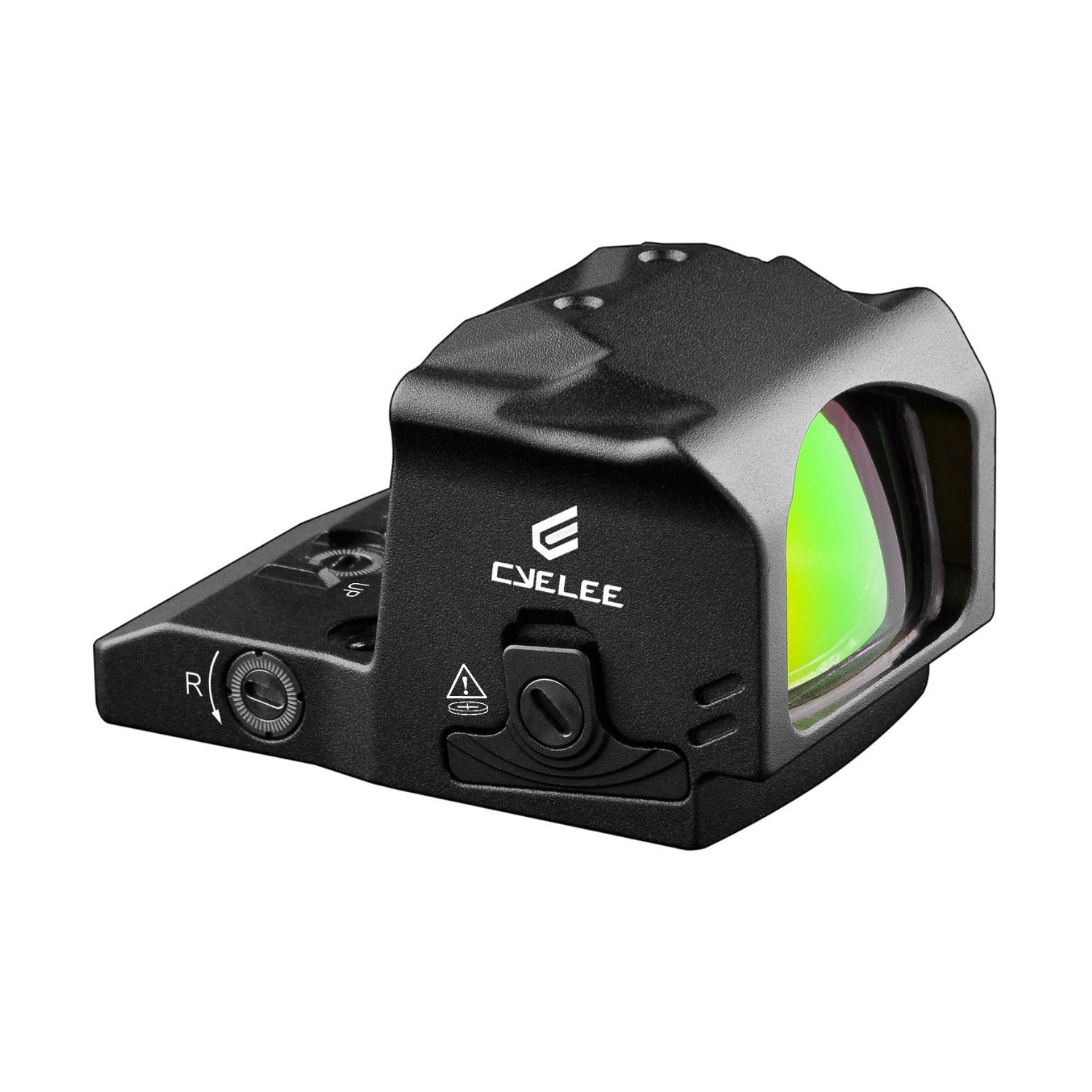 Cyelee Wolf EDG RMR IPX7-rated Fully Enclosed 3-MOA Green Dot Sight with 7075-T6 Aluminium Housing