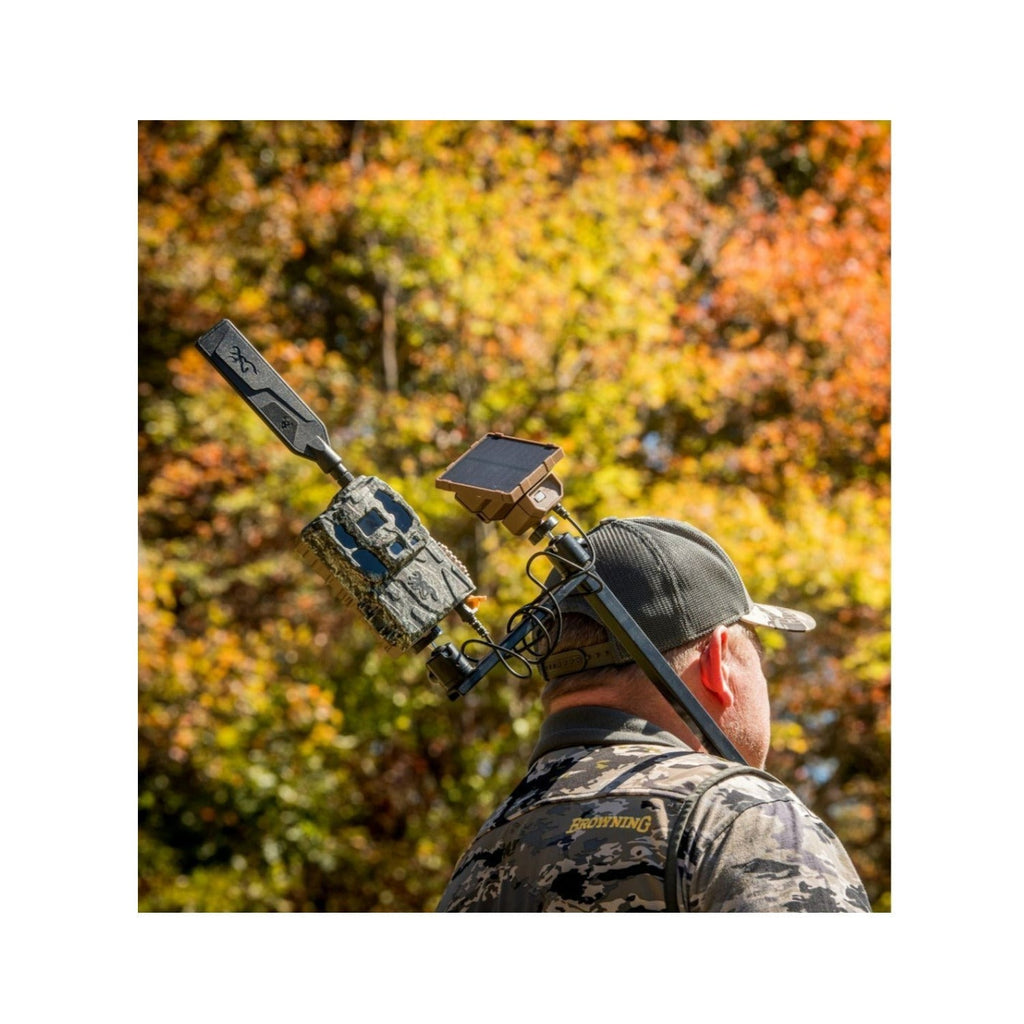 Browning Trail Cameras Universal Solar Camera Power Pack (4-Pack) with Card Reader Bundle